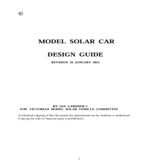 MODEL SOLAR CAR DESIGN GUIDE ( PDFDrive ) MODEL SOLAR CAR DESIGN GUIDE ( PDFDrive )